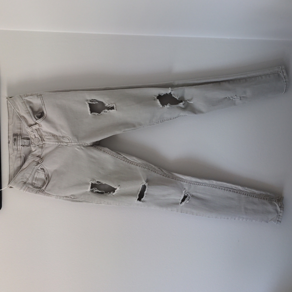 Refuge Green Jeans Size 2